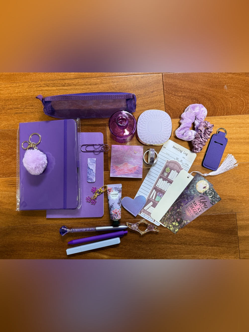 Purple Stationery & Accessories Bookish Bundle